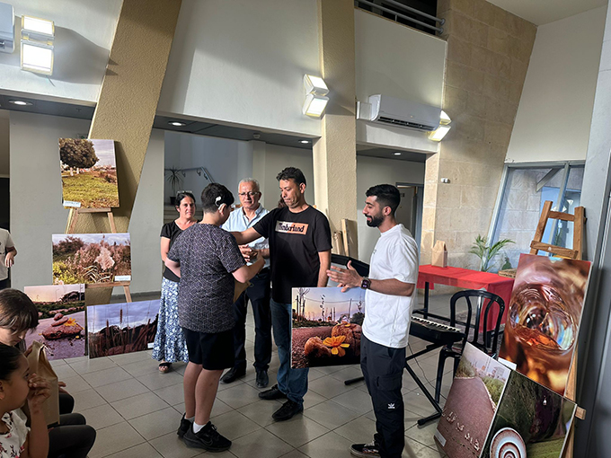 حفل توزيع الجوائز على المشاركين بمسابقة التصوير في وادي قانا